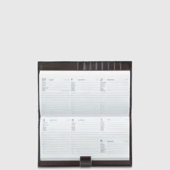 Agenda de poche fine en cuir