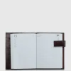 Agenda quotidienne en cuir