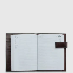 Agenda quotidienne en cuir