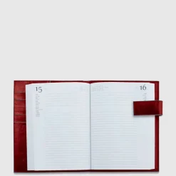 Agenda quotidienne en cuir