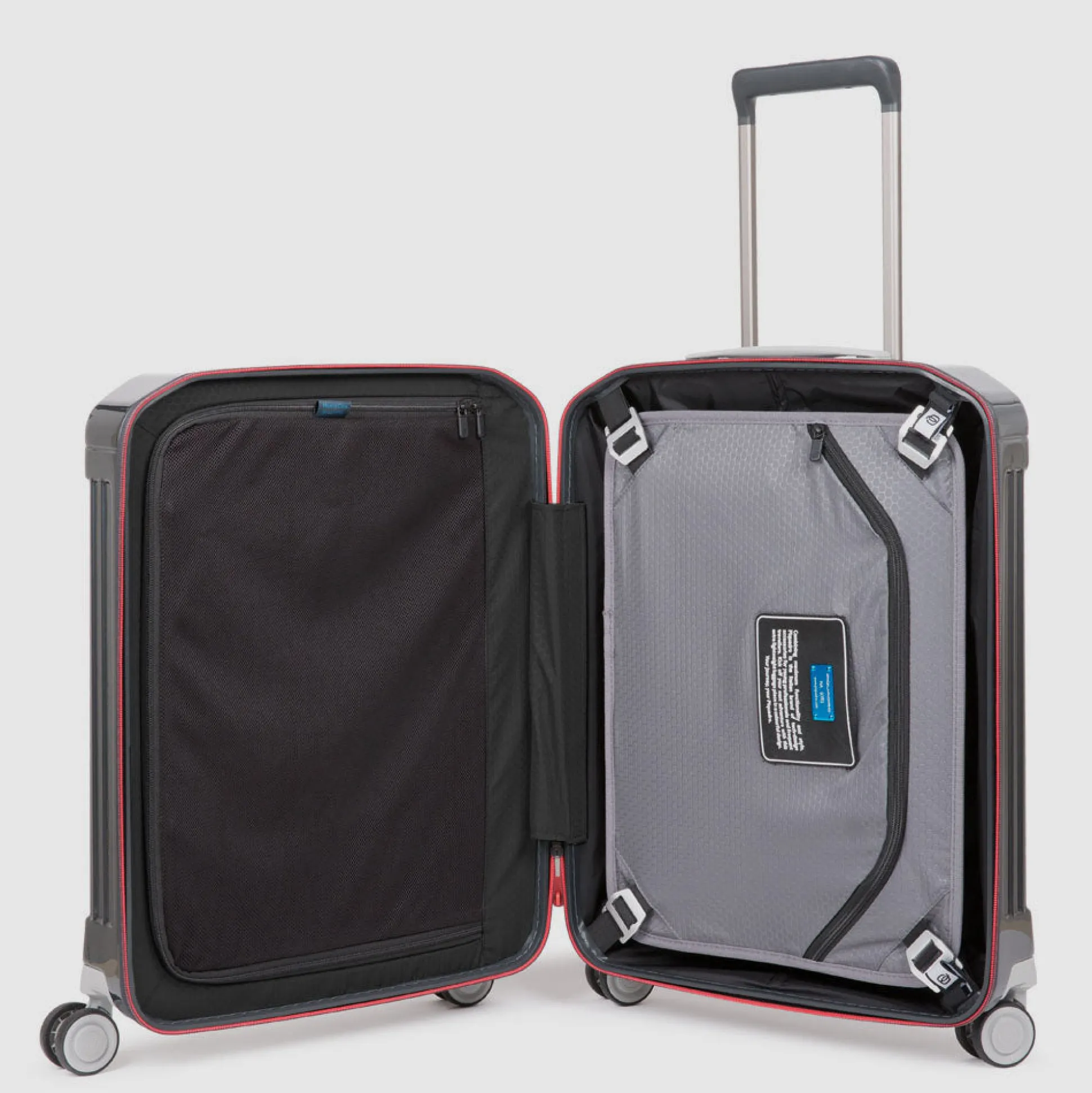 Cabin size, ultra slim hardside spinner | Shop Piquadro