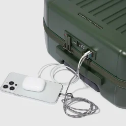 Cabin size, ultra slim hardside spinner | Shop Piquadro