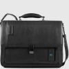Cartable porte-ordinateur 15" expansible à rabat
