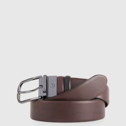 Ceinture homme en cuir avec boucle-ardillon
