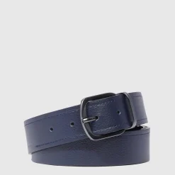 Ceinture homme en cuir avec boucle-ardillon