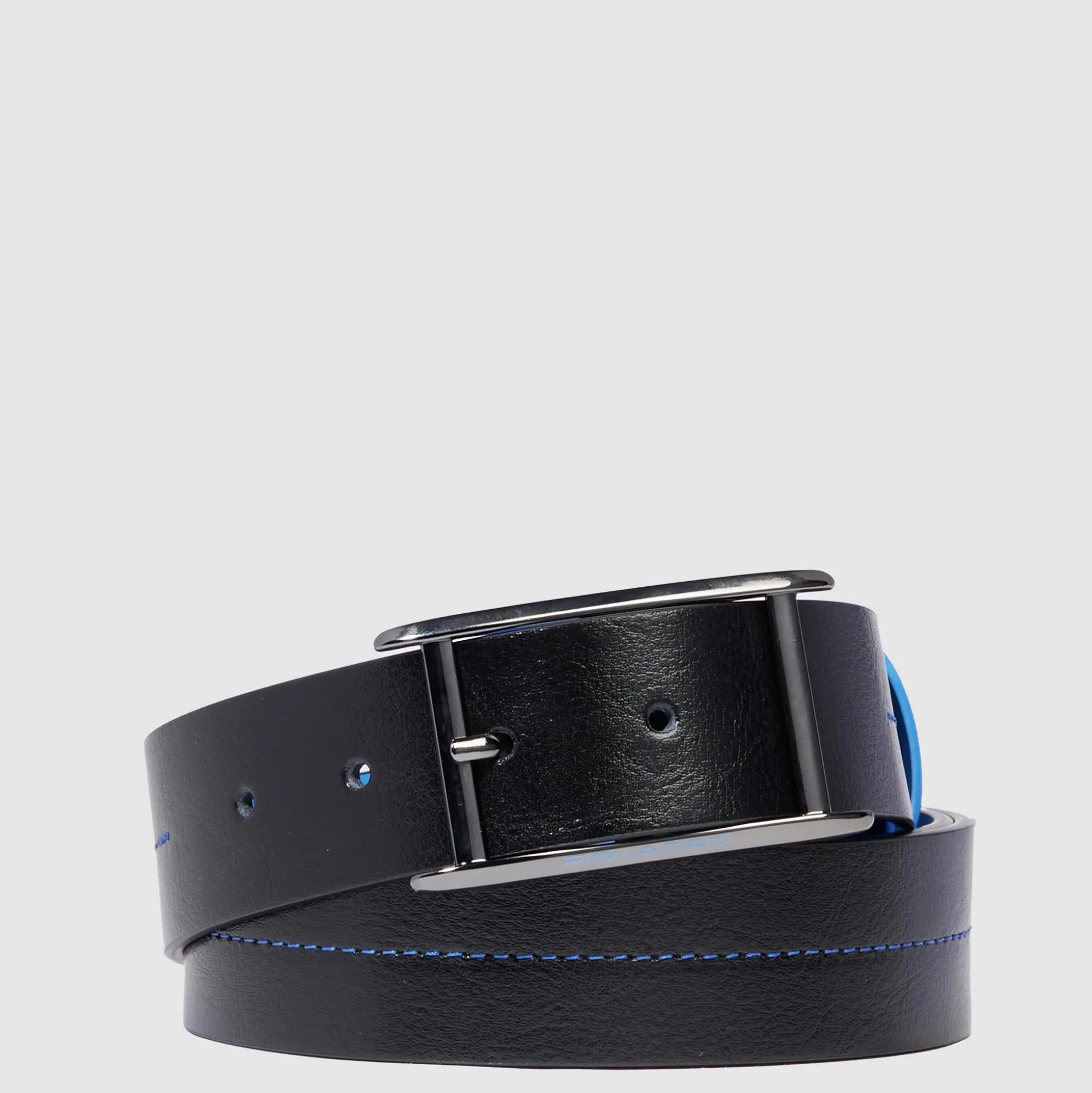 Ceinture homme en cuir avec boucle-ardillon