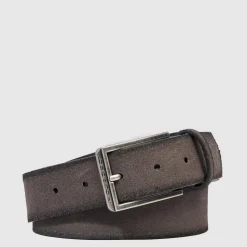 Ceinture homme en cuir avec boucle-ardillon