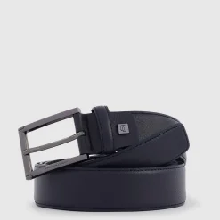 Ceinture homme en cuir avec boucle-ardillon