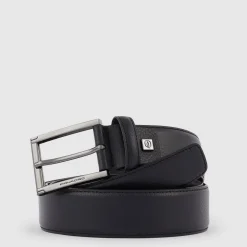 Ceinture homme en cuir avec boucle-ardillon