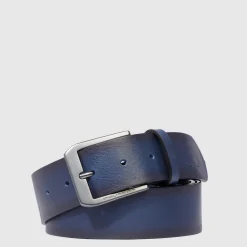 Ceinture homme en cuir avec boucle-ardillon