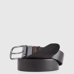 Ceinture homme en cuir avec boucle-ardillon