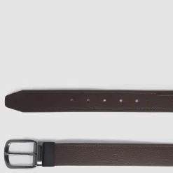 Ceinture homme en cuir avec boucle-ardillon