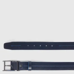 Ceinture homme en cuir avec boucle-ardillon