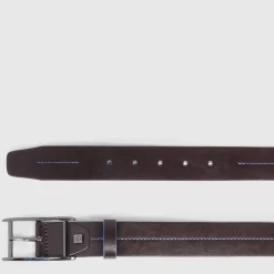Ceinture homme en cuir avec boucle-ardillon