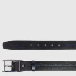 Ceinture homme en cuir avec boucle-ardillon