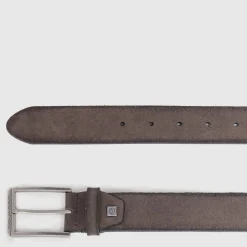 Ceinture homme en cuir avec boucle-ardillon