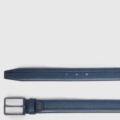 Ceinture homme en cuir avec boucle-ardillon