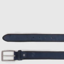 Ceinture homme en cuir avec boucle-ardillon
