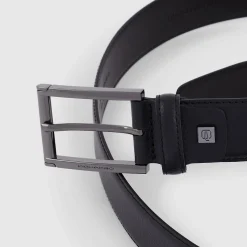 Ceinture homme en cuir avec boucle-ardillon