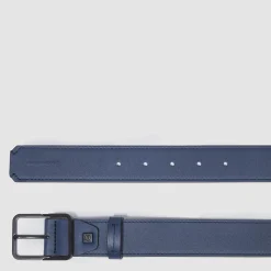 Ceinture homme en cuir avec boucle-ardillon
