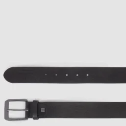Ceinture homme en cuir avec boucle-ardillon