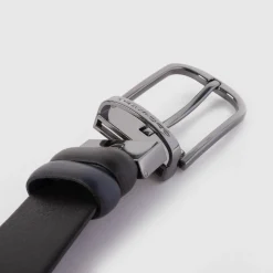 Ceinture homme en cuir avec boucle-ardillon