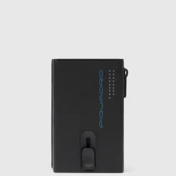 Compact wallet avec système coulissant