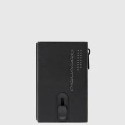 Compact wallet avec système coulissant
