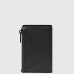 Compact wallet avec système coulissant