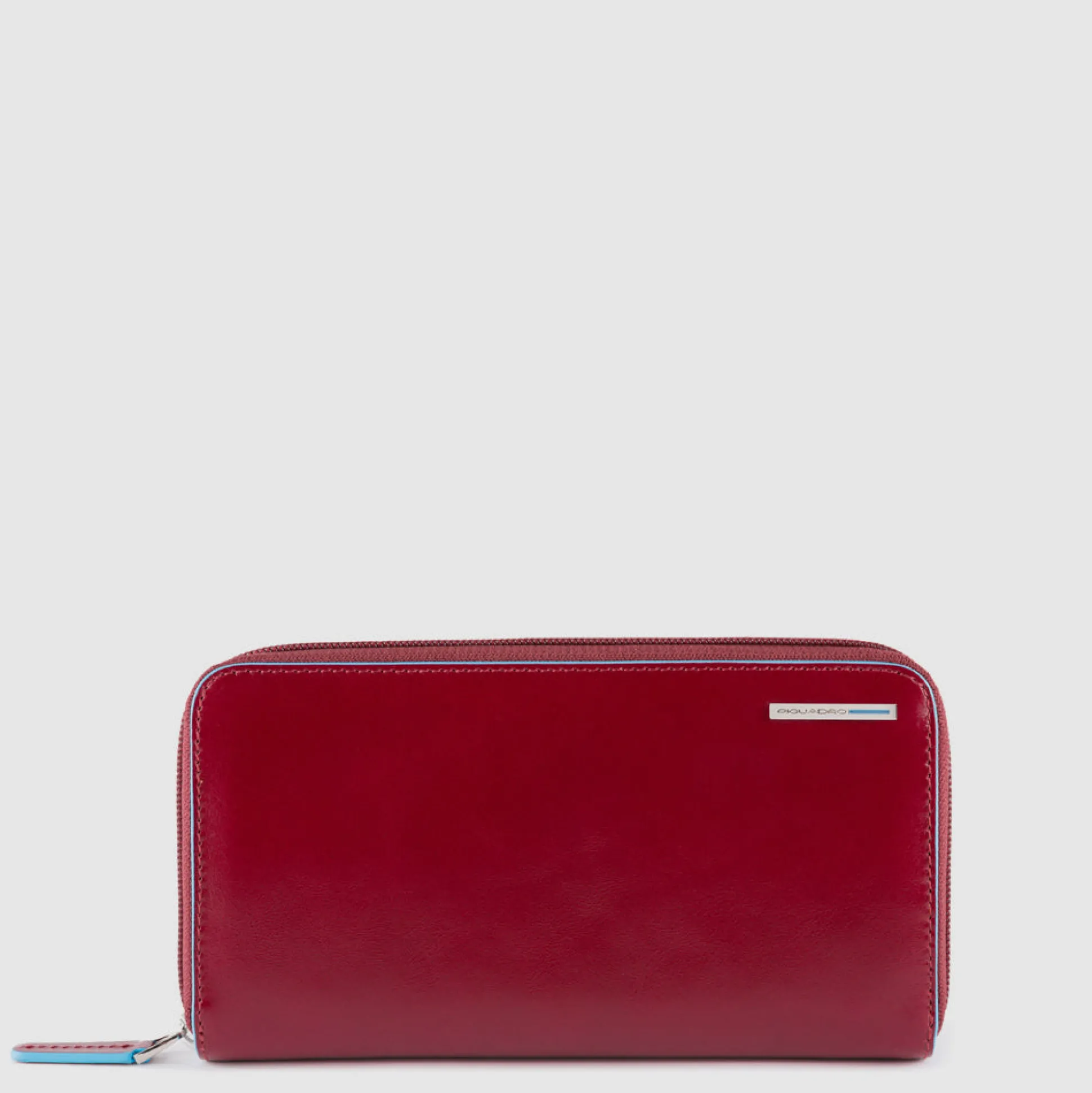Grand portefeuille femme zippé avec 4 soufflets