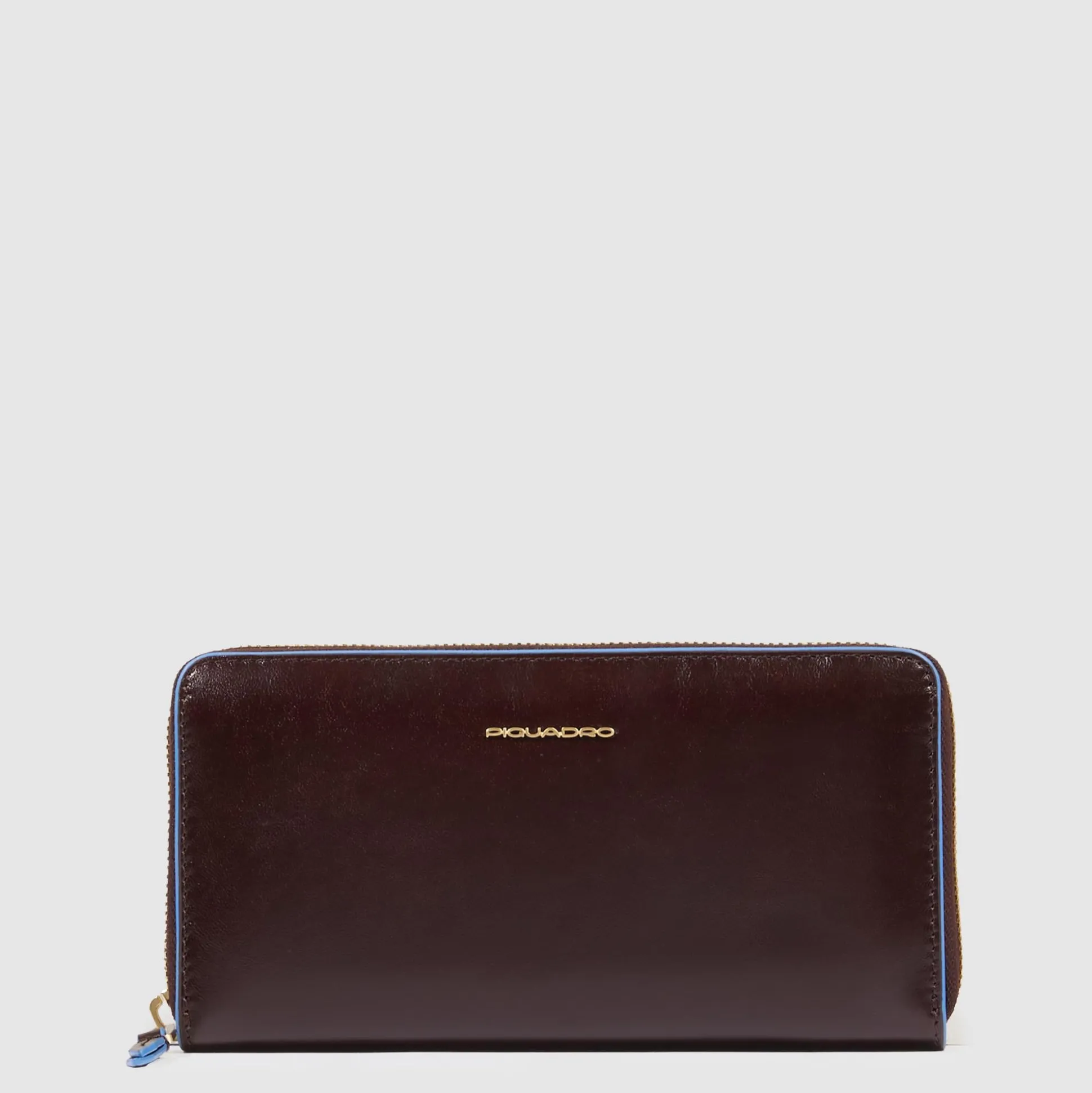 Grand portefeuille femme zippé