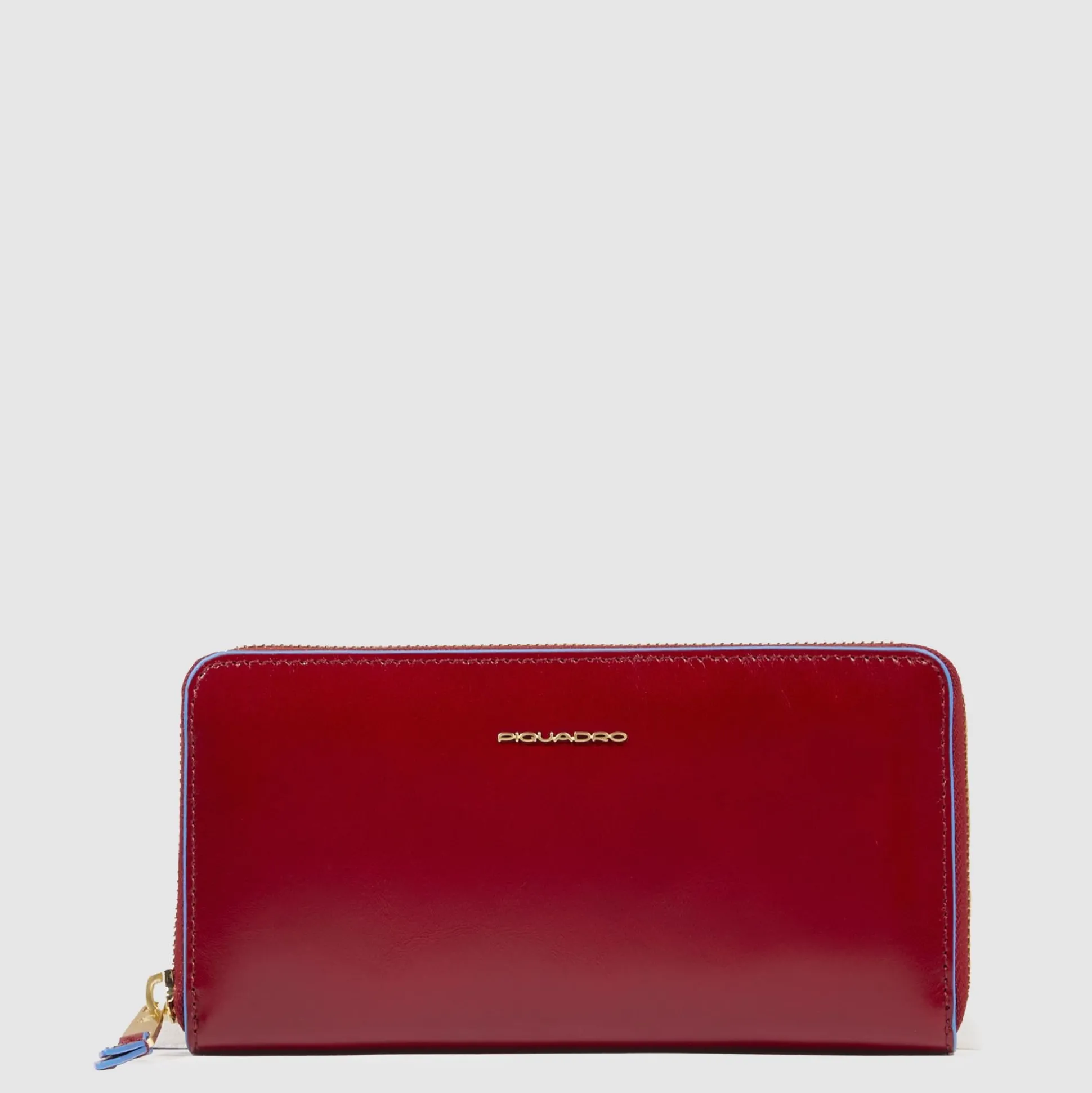 Grand portefeuille femme zippé