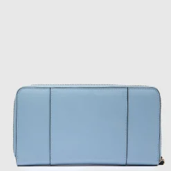 Grand portefeuille femme zippé avec 4 soufflets