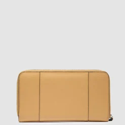 Grand portefeuille femme zippé avec 4 soufflets