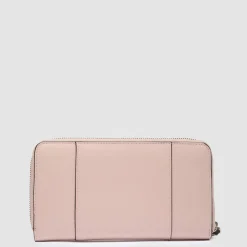 Grand portefeuille femme zippé avec 4 soufflets