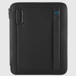 Organiseur au format A4, mince, zippé, avec boucle
