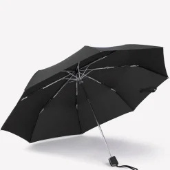 Parapluie pliant coupe-vent en tissu recyclé