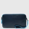 Pochette homme avec deux compartiments