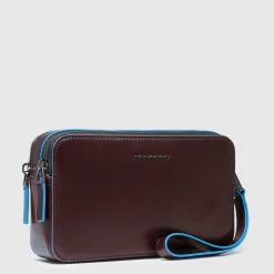 Pochette homme avec deux compartiments