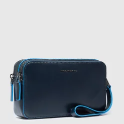 Pochette homme avec deux compartiments