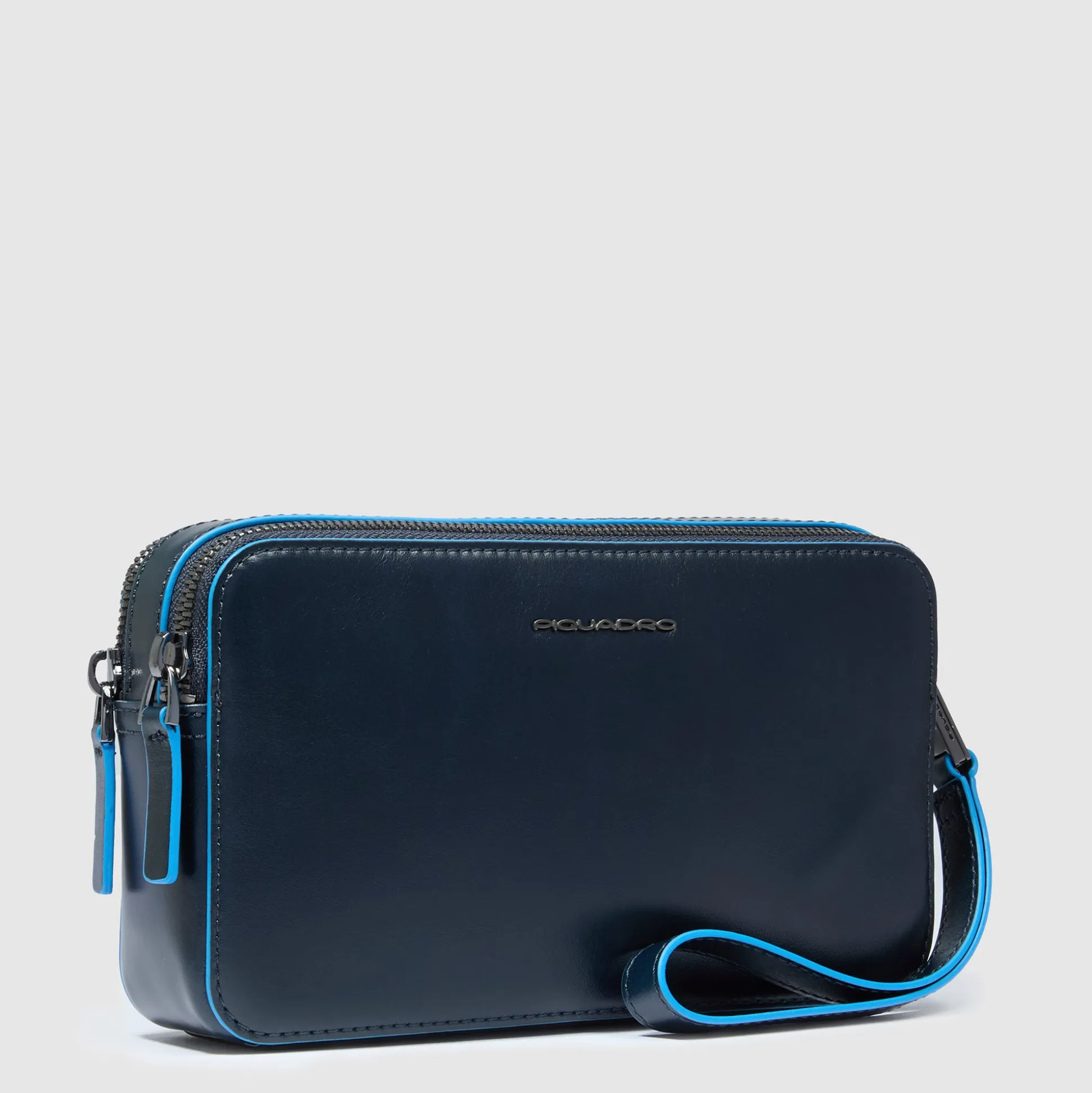 Pochette homme avec deux compartiments