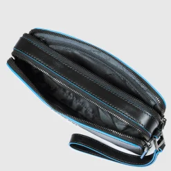 Pochette homme avec deux compartiments