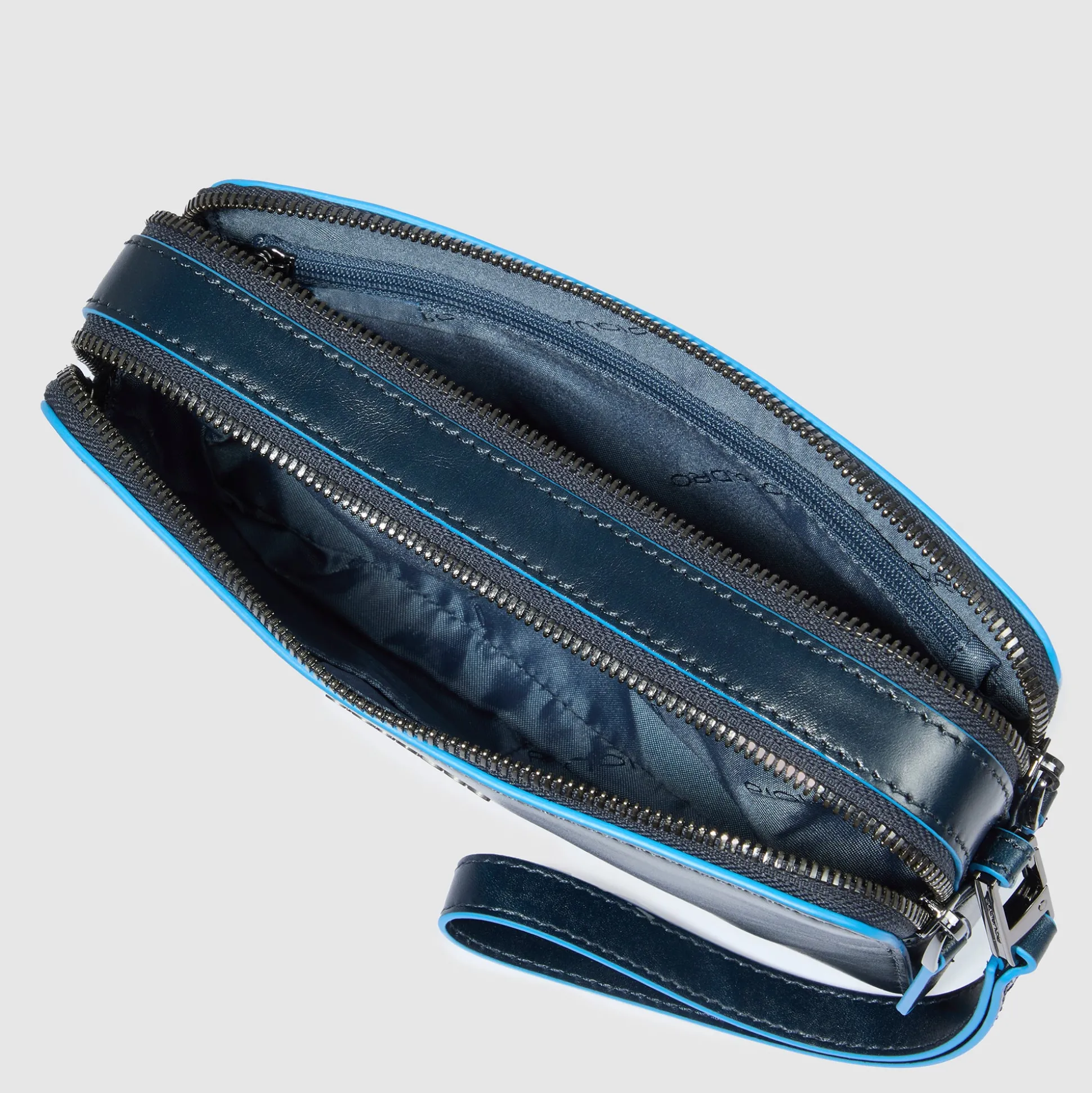 Pochette homme avec deux compartiments