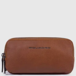 Pochette homme avec trois compartiments