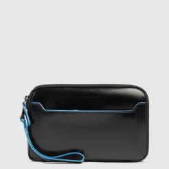 Pochette homme avec trois compartiments