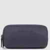 Pochette homme avec trois compartiments