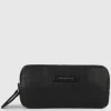 Pochette homme avec trois compartiments