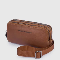 Pochette homme avec trois compartiments