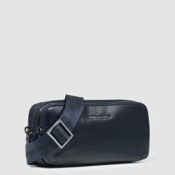 Pochette homme avec trois compartiments