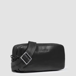 Pochette homme avec trois compartiments